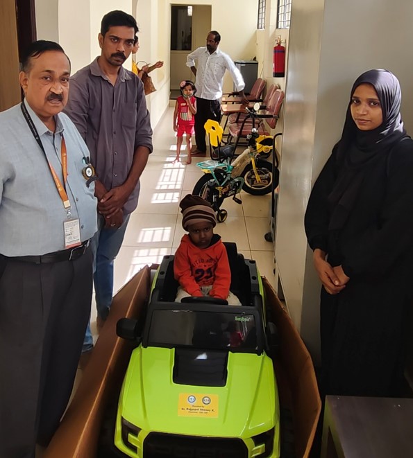 Child 2 with Chairman